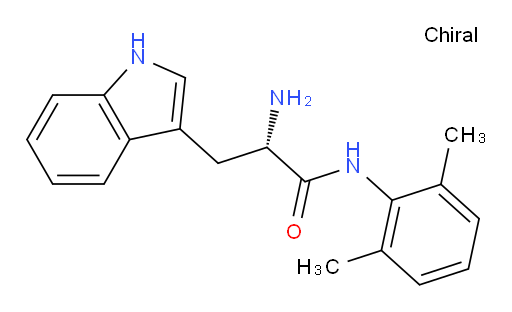 (S)-2-amino-N-(2,6-dimethylphenyl)-3-(1H-indol-3-yl)propanamide