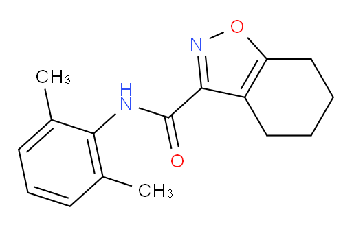 N-(2,6-dimethylphenyl)-4,5,6,7-tetrahydrobenzo[d]isoxazole-3-carboxamide