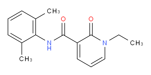 N-(2,6-dimethylphenyl)-1-ethyl-2-oxo-1,2-dihydropyridine-3-carboxamide