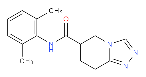 N-(2,6-dimethylphenyl)-5,6,7,8-tetrahydro-[1,2,4]triazolo[4,3-a]pyridine-6-carboxamide