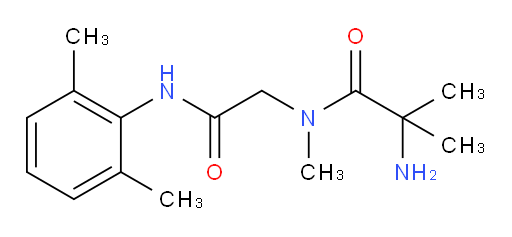 2-amino-N-(2-((2,6-dimethylphenyl)amino)-2-oxoethyl)-N,2-dimethylpropanamide