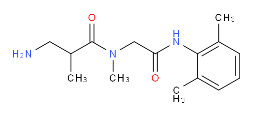 3-amino-N-(2-((2,6-dimethylphenyl)amino)-2-oxoethyl)-N,2-dimethylpropanamide