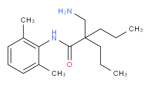2-(aminomethyl)-N-(2,6-dimethylphenyl)-2-propylpentanamide