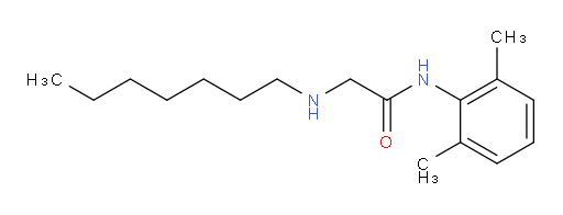 N-(2,6-dimethylphenyl)-2-(heptylamino)acetamide