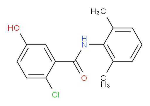 2-chloro-N-(2,6-dimethylphenyl)-5-hydroxybenzamide