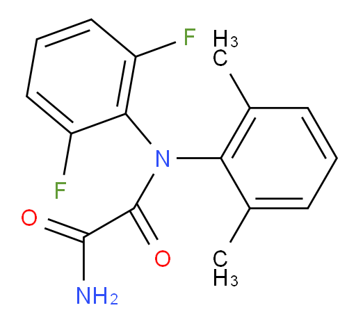 N1-(2,6-difluorophenyl)-N1-(2,6-dimethylphenyl)oxalamide