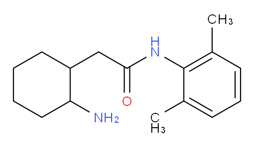 2-(2-aminocyclohexyl)-N-(2,6-dimethylphenyl)acetamide