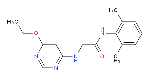 N-(2,6-dimethylphenyl)-2-((6-ethoxypyrimidin-4-yl)amino)acetamide