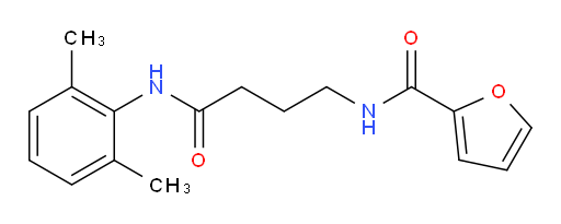 N-(4-((2,6-dimethylphenyl)amino)-4-oxobutyl)furan-2-carboxamide