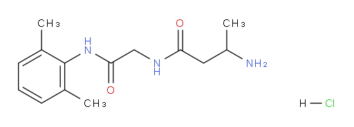 3-amino-N-(2-((2,6-dimethylphenyl)amino)-2-oxoethyl)butanamide hydrochloride
