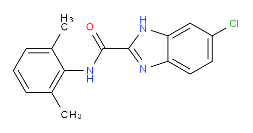 6-chloro-N-(2,6-dimethylphenyl)-1H-benzo[d]imidazole-2-carboxamide