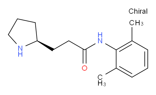 (S)-N-(2,6-dimethylphenyl)-3-(pyrrolidin-2-yl)propanamide