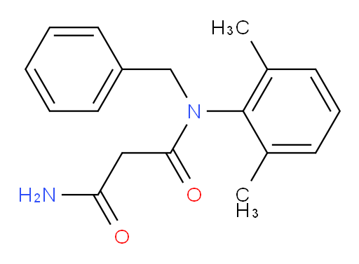 N1-benzyl-N1-(2,6-dimethylphenyl)malonamide