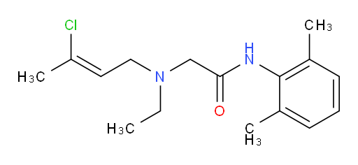 (Z)-2-((3-chlorobut-2-en-1-yl)(ethyl)amino)-N-(2,6-dimethylphenyl)acetamide