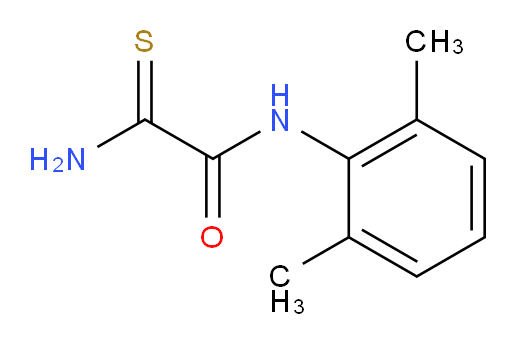 2-amino-N-(2,6-dimethylphenyl)-2-thioxoacetamide