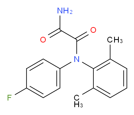 N1-(2,6-dimethylphenyl)-N1-(4-fluorophenyl)oxalamide