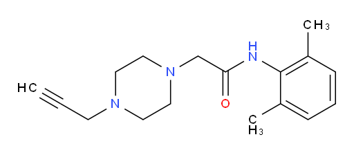 N-(2,6-dimethylphenyl)-2-(4-(prop-2-yn-1-yl)piperazin-1-yl)acetamide