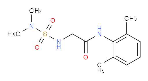 N-(2,6-dimethylphenyl)-2-((N,N-dimethylsulfamoyl)amino)acetamide