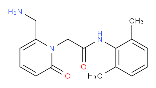 2-(6-(aminomethyl)-2-oxopyridin-1(2H)-yl)-N-(2,6-dimethylphenyl)acetamide