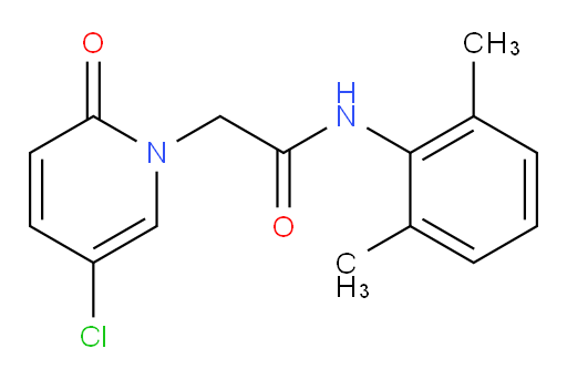 2-(5-chloro-2-oxopyridin-1(2H)-yl)-N-(2,6-dimethylphenyl)acetamide