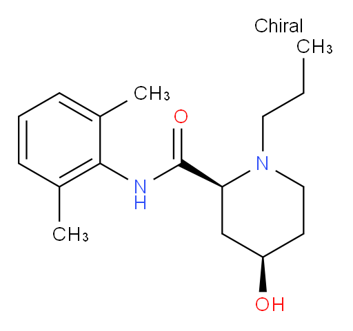 (2S,4R)-N-(2,6-dimethylphenyl)-4-hydroxy-1-propylpiperidine-2-carboxamide