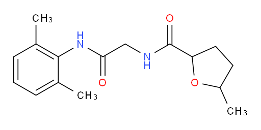 N-(2-((2,6-dimethylphenyl)amino)-2-oxoethyl)-5-methyltetrahydrofuran-2-carboxamide
