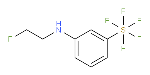 [3-[(2-fluoroethyl)amino]phenyl]sulfur pentafluoride