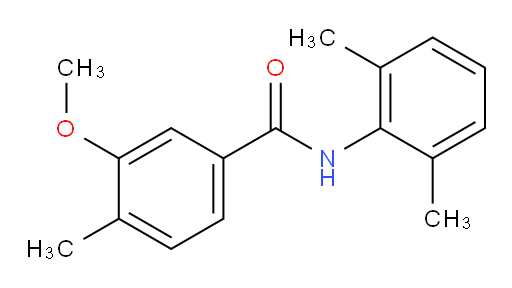 N-(2,6-dimethylphenyl)-3-methoxy-4-methylbenzamide