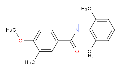 N-(2,6-dimethylphenyl)-4-methoxy-3-methylbenzamide