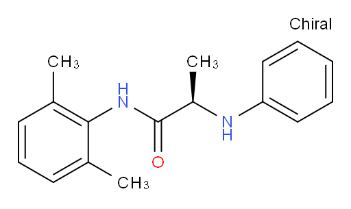 (R)-N-(2,6-dimethylphenyl)-2-(phenylamino)propanamide