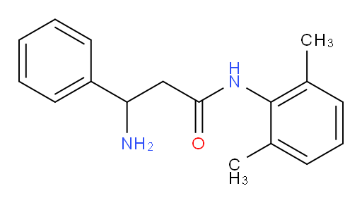 3-amino-N-(2,6-dimethylphenyl)-3-phenylpropanamide