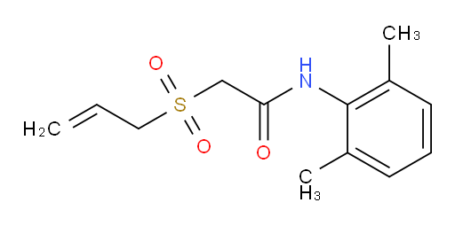 2-(allylsulfonyl)-N-(2,6-dimethylphenyl)acetamide