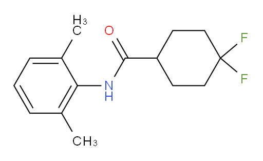 N-(2,6-dimethylphenyl)-4,4-difluorocyclohexanecarboxamide