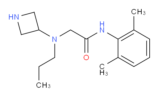 2-(azetidin-3-yl(propyl)amino)-N-(2,6-dimethylphenyl)acetamide