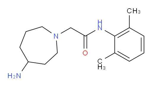2-(4-aminoazepan-1-yl)-N-(2,6-dimethylphenyl)acetamide