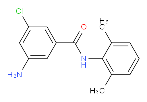 3-amino-5-chloro-N-(2,6-dimethylphenyl)benzamide