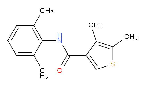 N-(2,6-dimethylphenyl)-4,5-dimethylthiophene-3-carboxamide