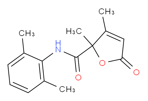 N-(2,6-dimethylphenyl)-2,3-dimethyl-5-oxo-2,5-dihydrofuran-2-carboxamide