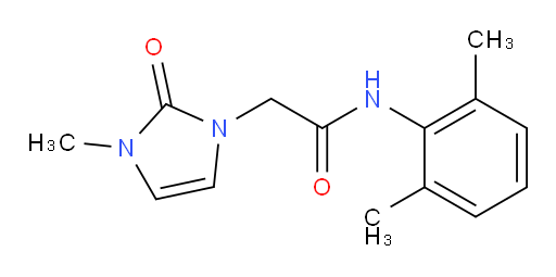 N-(2,6-dimethylphenyl)-2-(3-methyl-2-oxo-2,3-dihydro-1H-imidazol-1-yl)acetamide