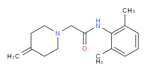 N-(2,6-dimethylphenyl)-2-(4-methylenepiperidin-1-yl)acetamide