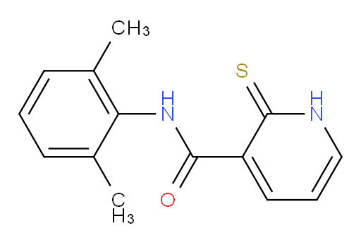 N-(2,6-dimethylphenyl)-2-thioxo-1,2-dihydropyridine-3-carboxamide