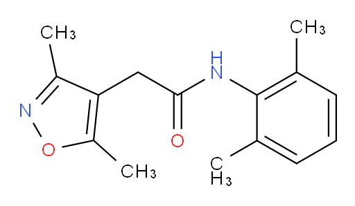 2-(3,5-dimethylisoxazol-4-yl)-N-(2,6-dimethylphenyl)acetamide
