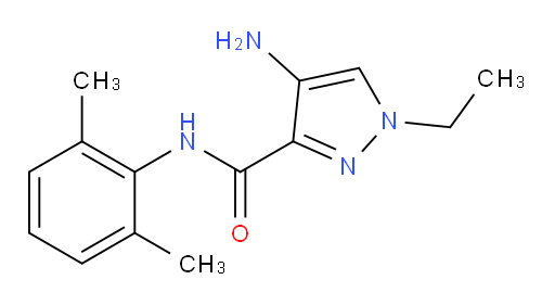 4-amino-N-(2,6-dimethylphenyl)-1-ethyl-1H-pyrazole-3-carboxamide