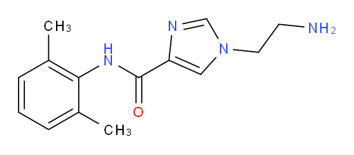 1-(2-aminoethyl)-N-(2,6-dimethylphenyl)-1H-imidazole-4-carboxamide