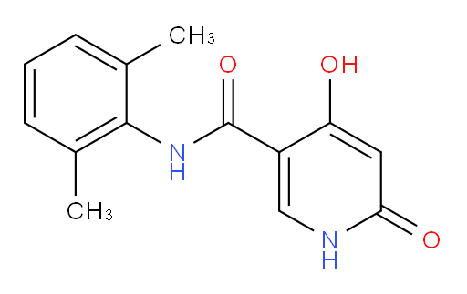 N-(2,6-dimethylphenyl)-4-hydroxy-6-oxo-1,6-dihydropyridine-3-carboxamide