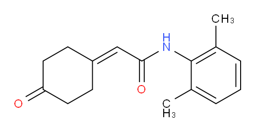 N-(2,6-dimethylphenyl)-2-(4-oxocyclohexylidene)acetamide