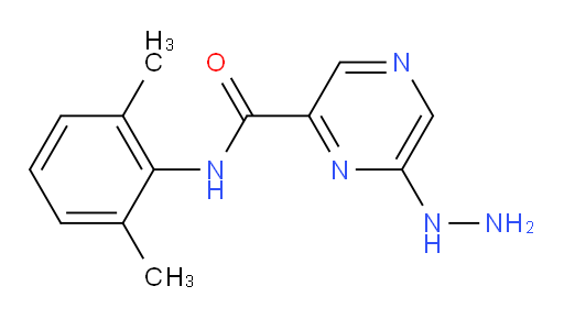 N-(2,6-dimethylphenyl)-6-hydrazinylpyrazine-2-carboxamide