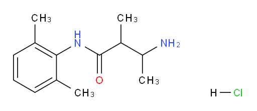 3-amino-N-(2,6-dimethylphenyl)-2-methylbutanamide hydrochloride