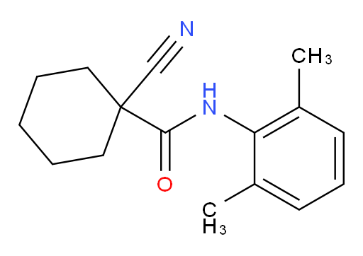 1-cyano-N-(2,6-dimethylphenyl)cyclohexanecarboxamide