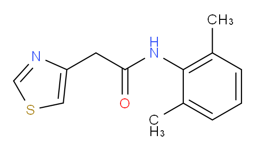 N-(2,6-dimethylphenyl)-2-(thiazol-4-yl)acetamide